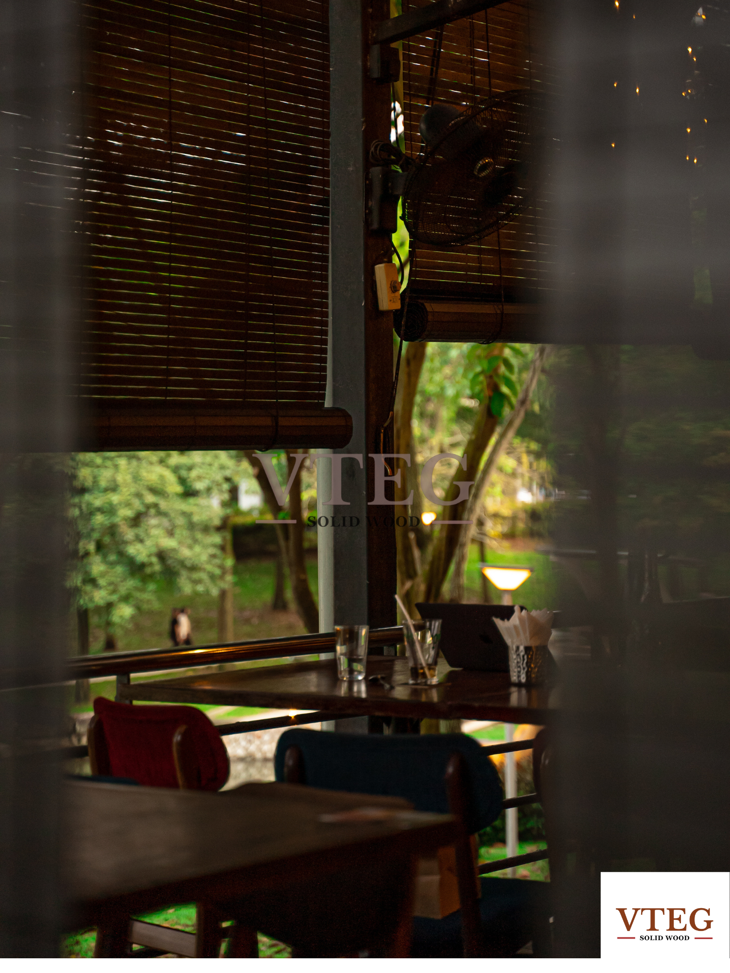 Wooden Blind View 2